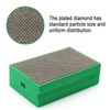 HOMESOM Diamond Hand Polishing Pads for Granite Stone Concrete Marble