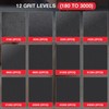 Annyswit 27 Pcs Sanding Sponge Set 180-3000 Grit Sanding Pads
