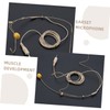 WHAMVOX Omnidirectional Headset Microphone Screw Lock Connector Sound Earhook Design
