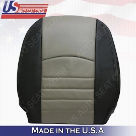 US Auto Seat Cover Inc 2009 2010 2011 2012 Fits Dodge Ram Work Truck Driver Top Vinyl Cover 2-tone Gray