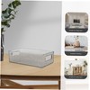 Levemolo Storage Box for Kitchen and Refrigerator Stylish Grey Organizer