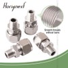 Horiznext Stainless Steel 304 Compression Fitting to connect 1/2 inch