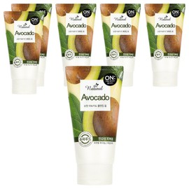 On the Body The Natural Avocado Gentle Cleansing Foam, 120g, 6 packs / 온더바디 더 내추럴 아보카도 순한 클렌징 폼, 120g, 6개