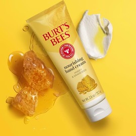 Burt's Bees Crema nutritiva de manos con miel y aceite de semilla de uva, 2.6 onzas