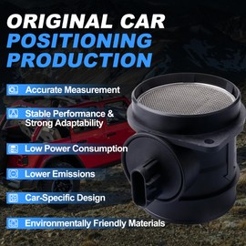 VIPCAR Mass Air Flow Sensor 10349461 MAF Sensor for Chevy 2005-2009 Equinox, 2006-09 Impala, 06-12 Malibu, 05-09 Uplander, Avalanche Monte Carlo G6 Grandprix Montana Vue Rendezvour Terraza