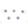 Speed mao Wooden Wall Hanging Wall Hooks, Set of 5,