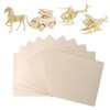 Balsa Wood Plywood Sheets Thin Balsawood Sheets 10pcs 200 *