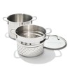 OXO Stainless Steel 8.4QT Multipurpose Boiler Pot with Steamer Insert