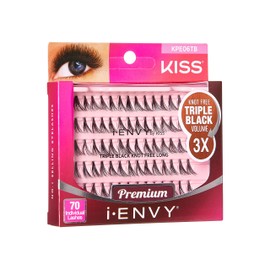 i-ENVY Knot Free Individual Lashes 3 PACK (Triple Black - Long)