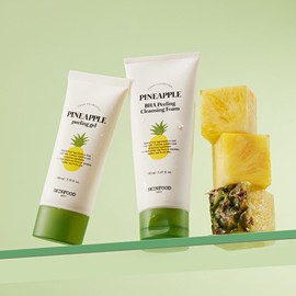 Skinfood Dead Dead Cell Care / Pineapple Baja Peeling Cleansing Foam 150ml 2+1 / 스킨푸드 묵은각질케어 / 파인애플 바하 필링 클렌징 폼 150ml 2+1