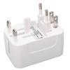 Multifunctional Power Converter with USB Ports Universal Adapter Socket 100‑240VAC