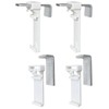 EnixwH 4 Klemmfix brackets, clamp holder for roller blinds, clamp