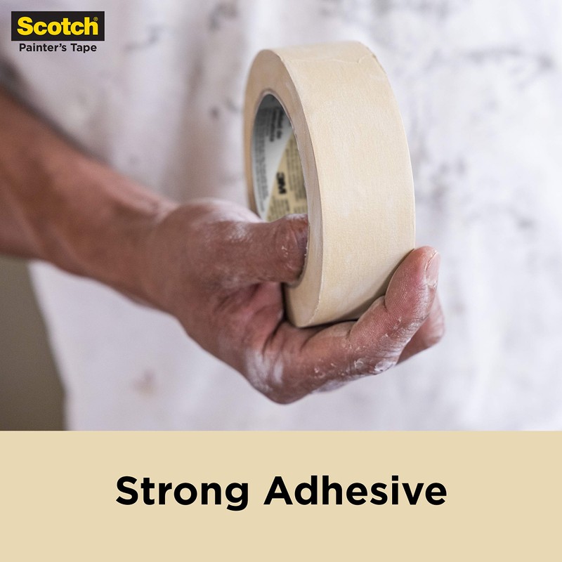 Scotch Contractor Grade Masking Tape, 1.41 inches by 60.1 yards