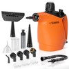 TICYACK Handheld Steam Cleaner, 500ML & Continuous Steam, 16 PCS,