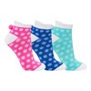 Surprizeshop Ladies Golf Socks (3 Pack) | Pom Pom |