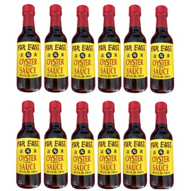 Far East Oyster Flavored Sauce, Twelve 5 Ounce Bottles of Asian Oyster Sauce, Delicious Asian Sauce (5 Ounce Bottle, 12-pack), Brown
