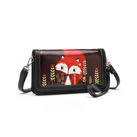 ANFUMAN Crossbody Bags For Women Wristlet Wallet Phone Purse Shoulder handbags Multi-Function Small RFID Clutch Card Holder