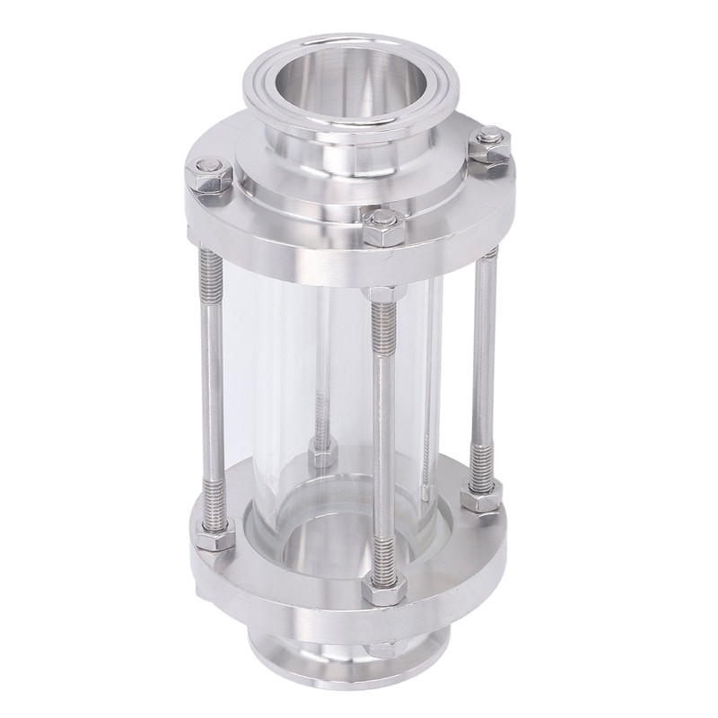 In Line Sight Glass Food Grade 304 Stainless Steel Omnidirectional