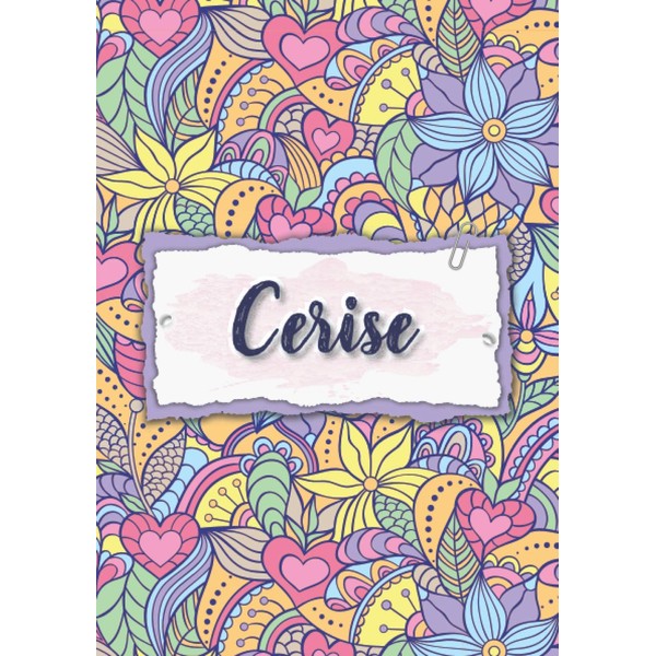 Cerise: Carnet de notes A5 | Prénom personnalisé Cerise |