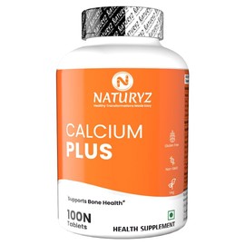 Generic Calcium Plus with Calcium Citrate | Vitamin D | zinc | Magnesium Ideal Supplement for Bone Health & Joint Support for Men & Women - 100 Tablets