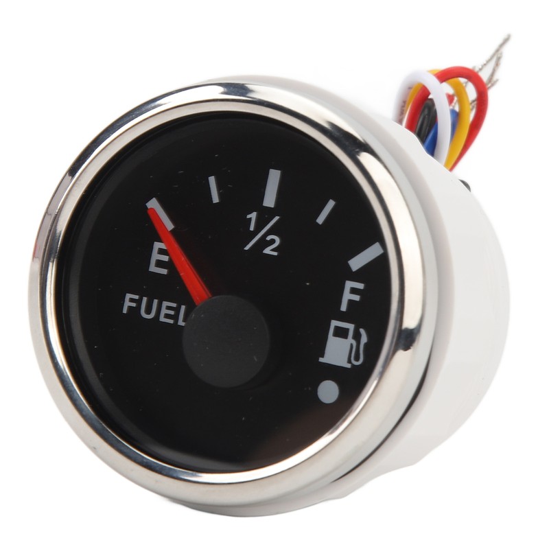 2in Fuel Level Gauge Colorful Backlight Fuel Level Meter for