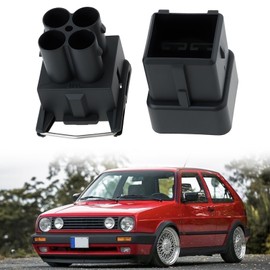 OTOTEC 2 Set 4 Pin Car Headlight Connectors Kit Female and Male DJ70454-6.3-11/21 Compatible with VW Corrado Compatible with Golf Mk2