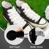 RSAJHTRY Flat Fuzzy Shoe Laces, 22mm Wide Soft Fluffy Laces