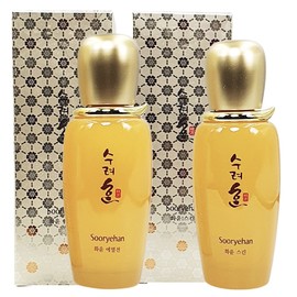 Sooryehan Hwayun Skin 80ml + Emulsion 80ml 2 types of individual basic products / 수려한 화윤 스킨80ml+에멀전80ml 단품 기초2종