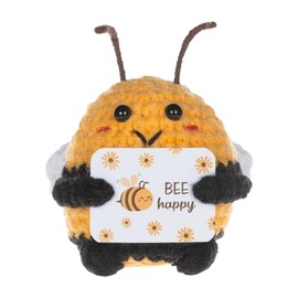 ClcIosis Lucky Charm Bee Sweet Bee Gifts Suitable Pocket Hug Bee Lucky Charm Gifts Lucky Bee Positive Gifts for Gift to Good Friends