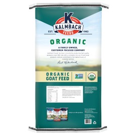 Kalmbach Feeds Organic 16% Goat Feed Pellet, 50 lb Bag