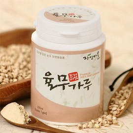 Coix seed powder pack scrub dead skin waste sebum removal moisturizing pack / 율무가루 팩 스크럽 각질 노폐물 피지 제거 보습 팩