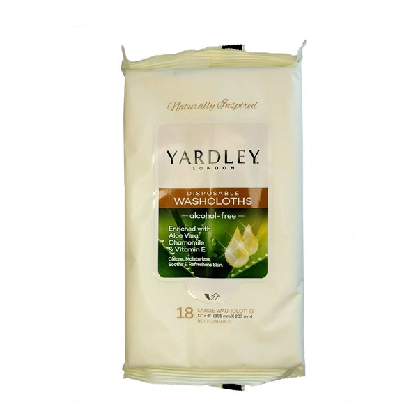 Yardley Disposable WashCloths
