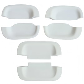 RXCARGO Door Knob Undercover Every Wagon DA17W Car Parts Scrum Wagon Exterior Door Parts (White)