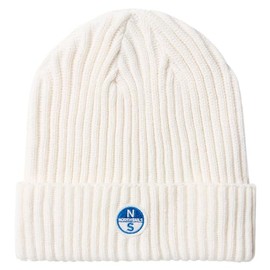 North Sails Logo Beanie One Size, White