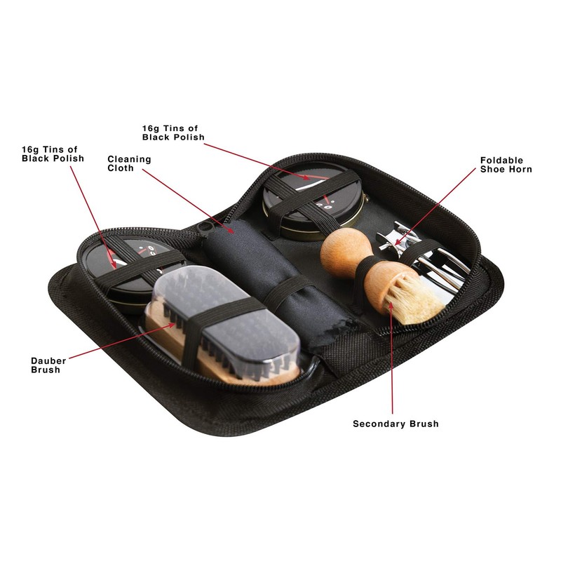 Rothco Compact Shoe Care Kit
