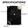 Carbon Fiber iPad Skin Compatible with Apple iPad A16 11
