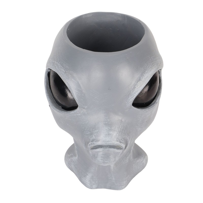 Alien Flower Pot Head Planter Pot Cute Resin Succulent Planter