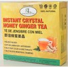 GT Instant Crystal Honey Ginger Tea, 21.18 Ounce Box (40 Tea Pouches)