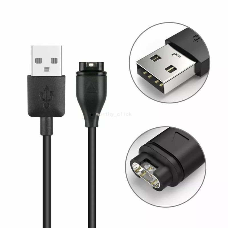 Garmin forerunner 945 Charger Replacement Charging Charge Cable Cord USB