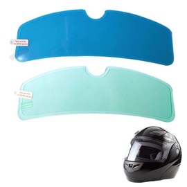 UEKPDM Pinlock Visor Insert, Helmet Visor Anti-Fog Film, Anti Water Clear Protective Motorbike Helmet Visors Film, Universal Motorcycle Helmet Cover Film for Motorbike Helmet Cover 2PCS