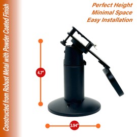 Hilipro Point of Sale Stand -Swivel Stand for Ingenico Lane 3000, 3600, 5000, 7000, 8000,Axium RX5000, Axium RX7000, Axium RX9000 and Desk 1500 pinpad