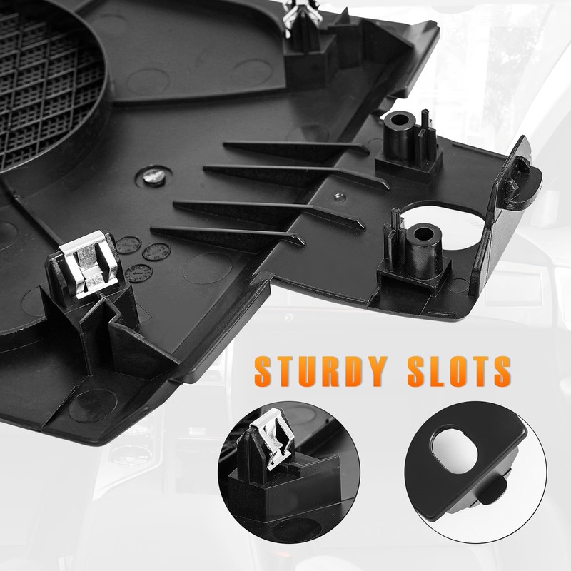 AMSPRAC Car Speaker Grille Cover,Dashboard Top Speaker Cover Cap,fit for