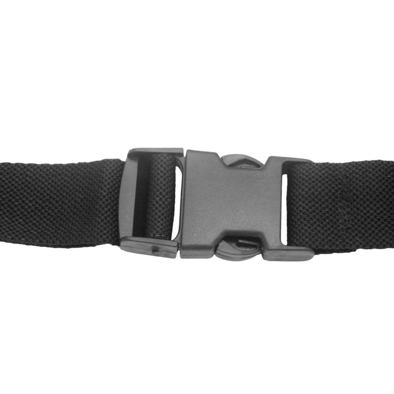 Lambretta Scooter Black Leather Fanny Pack Adjustable Travel Bumbag Gift