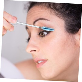 Baluue 20pcs Quality Eyelash Brush Lash Comb Brow Comb Detangler Brush Mascara Wands Eyelash Extensions Makeup Glitter