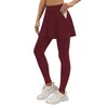 LouKeith Skirted Leggings for Women Athletic Skirt with Leggings Tennis