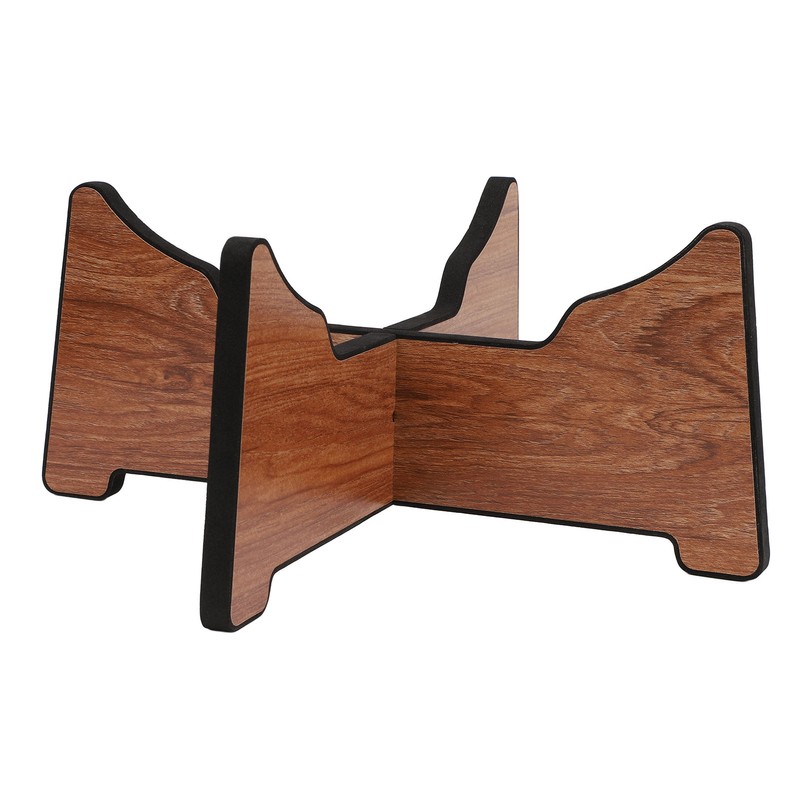 Ethereal Drum Bracket Stable Support Exquisite Wooden Tongue Drum Stand