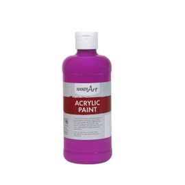 Handy Art Student Acrylic Paint 16 ounce, Fluorescent Violet