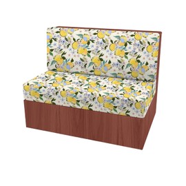 FUANGUI RV Dinette Cushion Covers Stretch Camper Cushion Cover Booth Seats Replacement RV Cushion Covers Washable Sofa Furniture Protector (C27, 1 Bench Cover & 1 Backrest Cover)