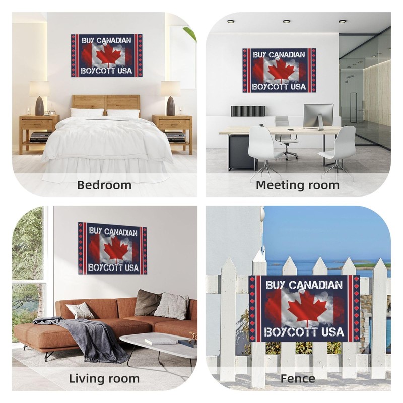 Buy Canadian Boycott Usa Flag 3x5 Canada Is Not For