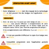 PTT-KEY® | 5 RFID Badges 13.56 MHz Programmable MCT to